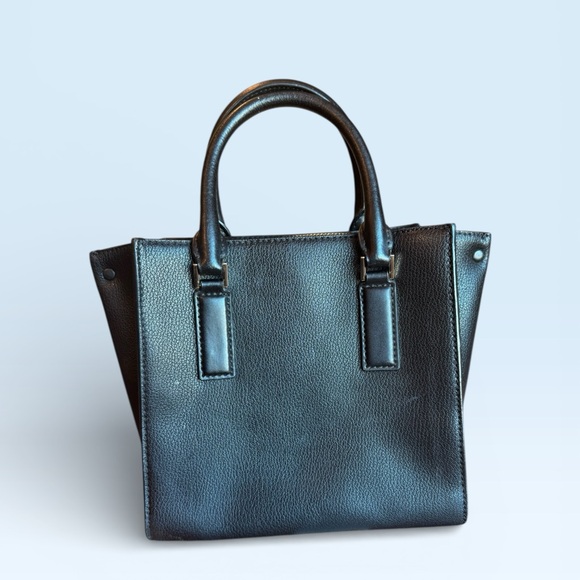 Michael Kors Alessa Small Pebbled Leather Satchel - Picture 2 of 7